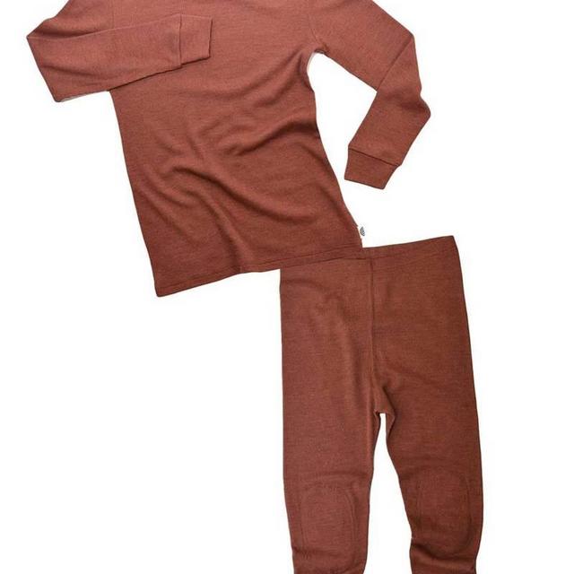 MerinoSilk Loungewear Set Rust
