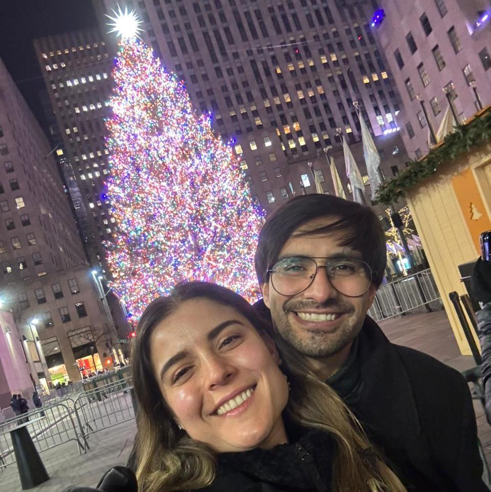 Navidad y Año Nuevo en Nueva York 2024, ella dijo que sí!