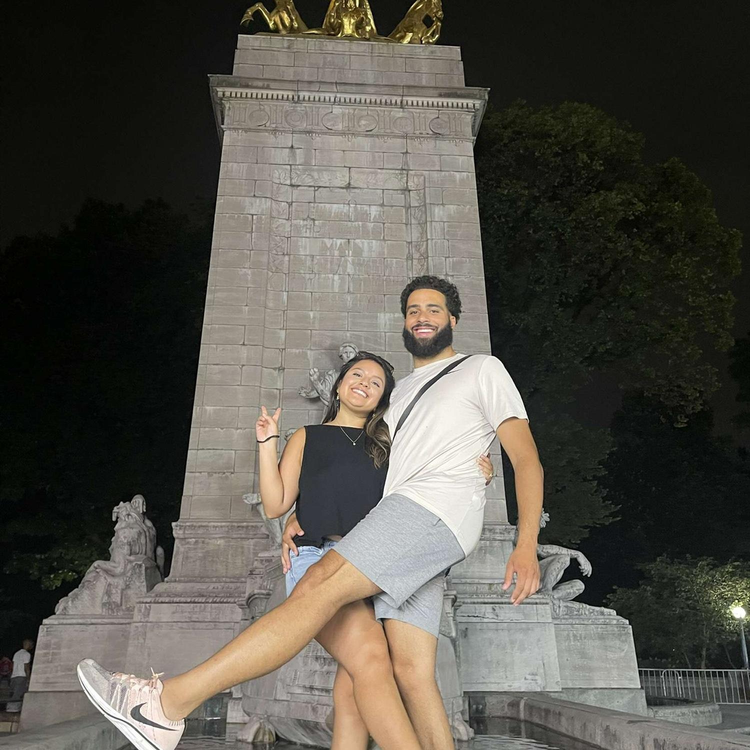 We just rode a bike for 33 miles doing loops around Central Park! we were SORE