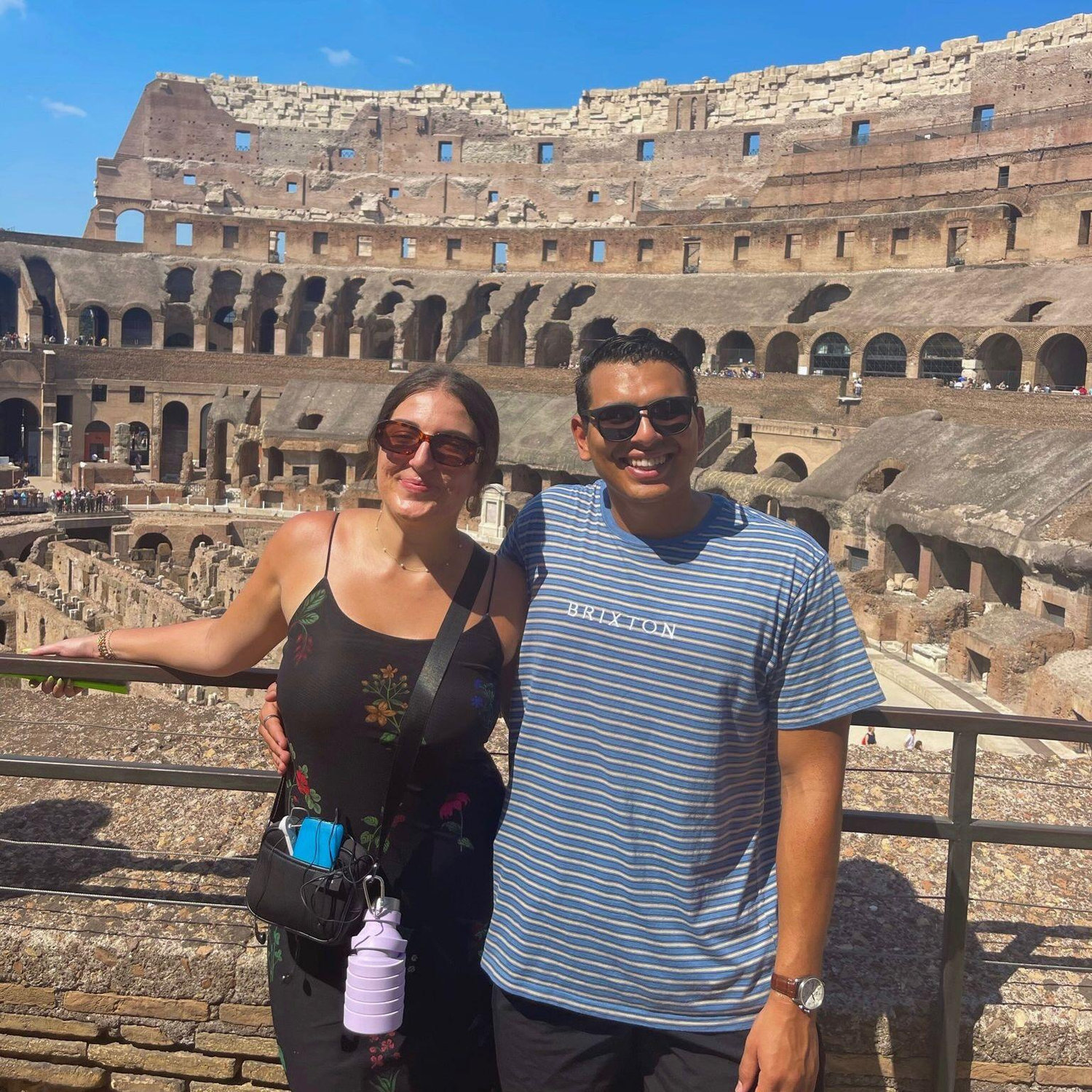 Parker made Courtney watch "Gladiator Best Moments" before this tour