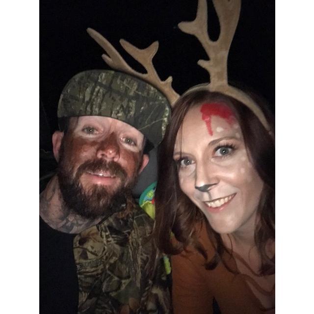 Halloween night out with friends