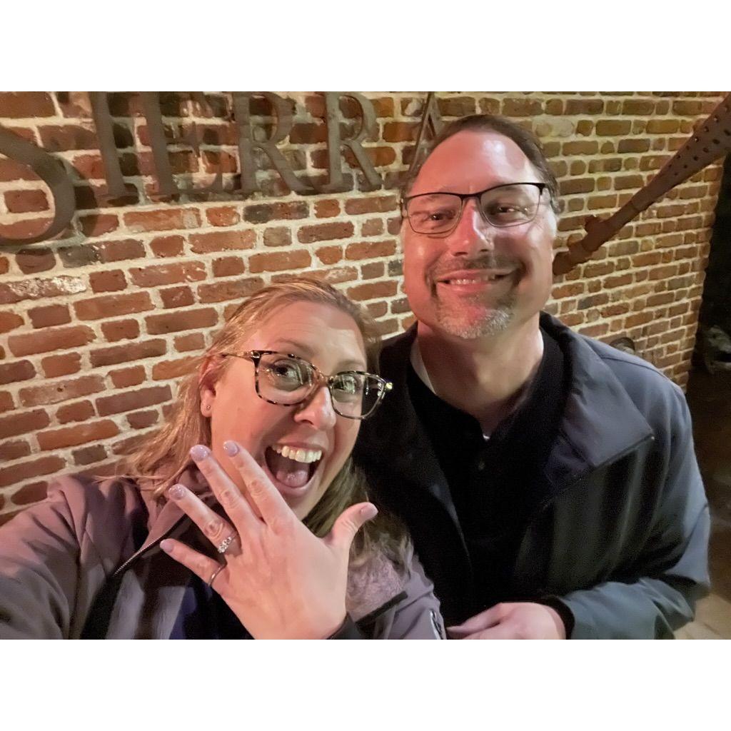 He put a ring on it!