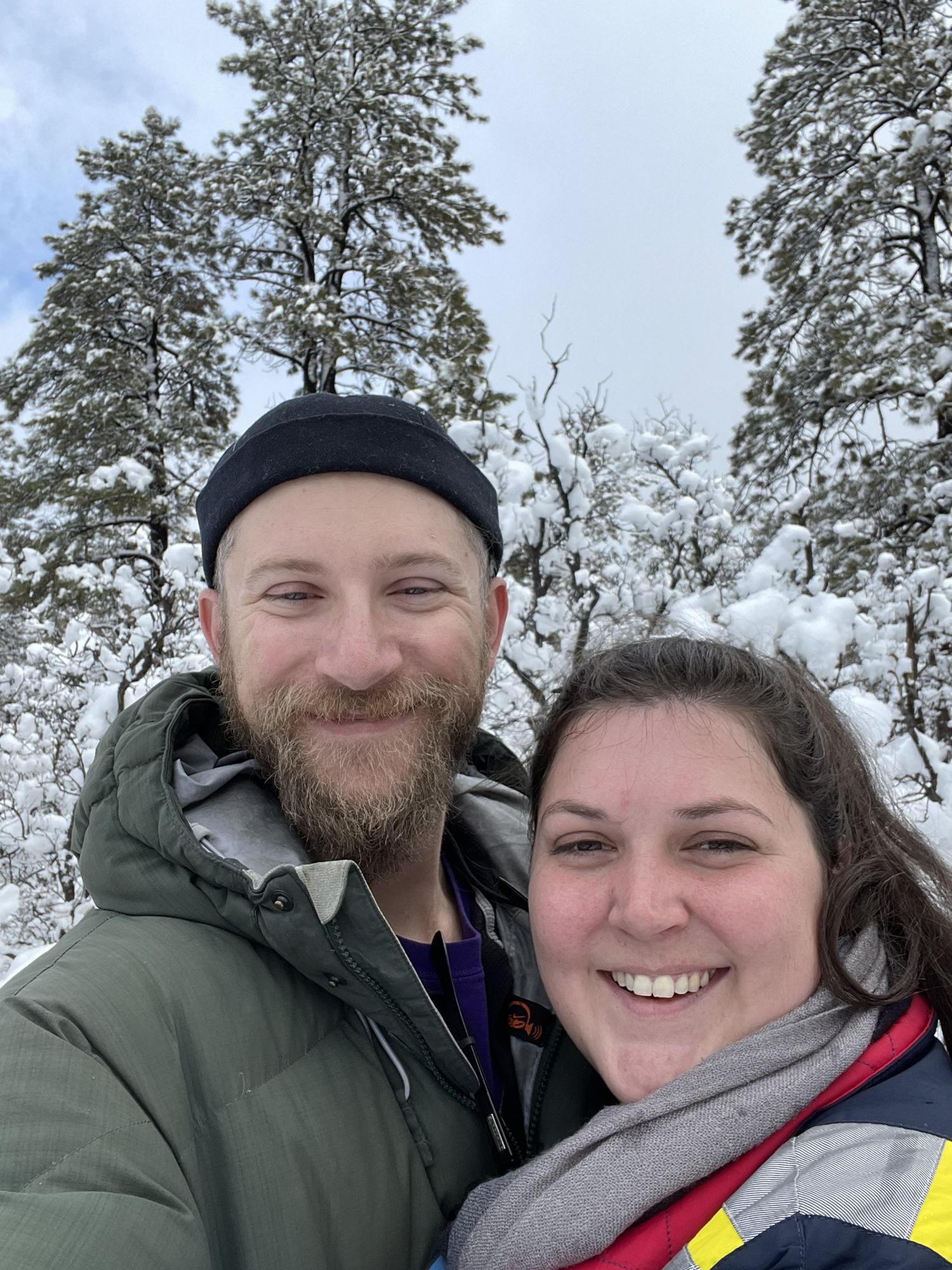 First Christmas snowfall in Pagosa Springs!