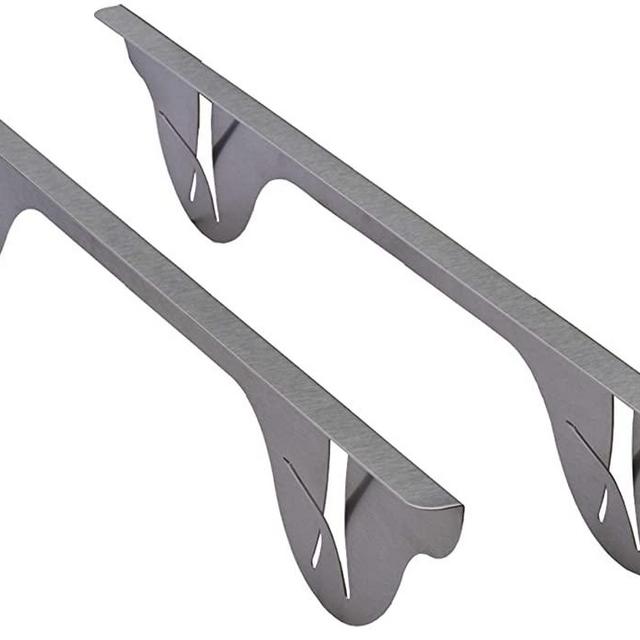 TrueGem Stove Gap Covers - Stainless Steel, WILL NOT MELT & BURN LIKE SILICONE COVERS CAN, filler guard to stop food from falling between oven and counter space (size: REGULAR)