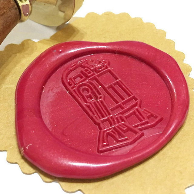 R2D2 Wax Seal Stamp: Star Wars Inspired Invitation