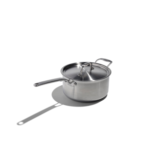 Heritage Steel 4 Quart Saucepan with Lid