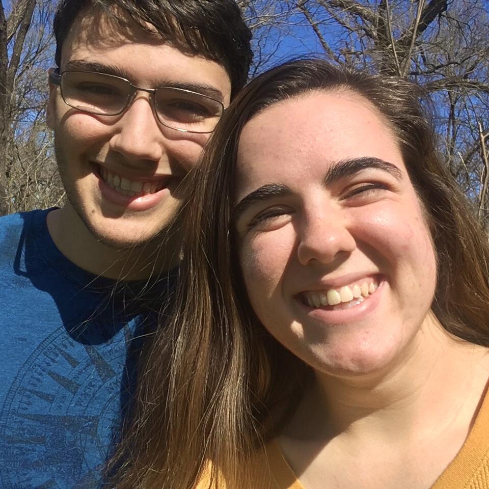 March 2020 - Enjoying a nice walk in the park together