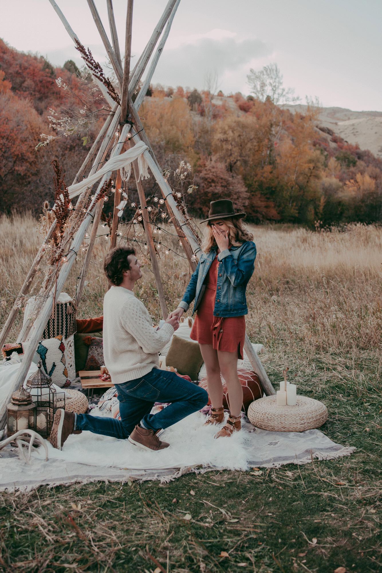 "Will you spend the rest of your life with me"-Cole