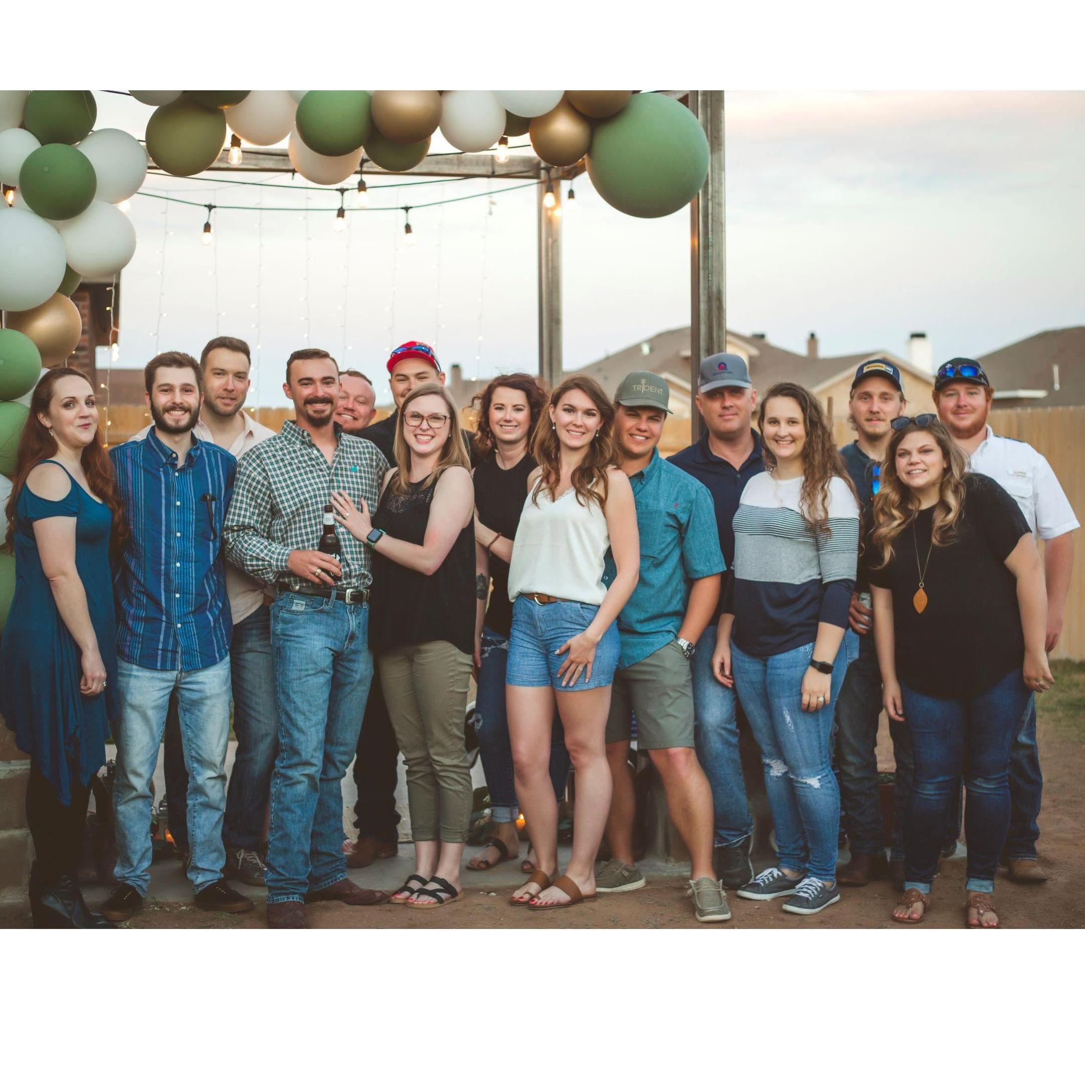 The ones who made the magic of the proposal party happen!
