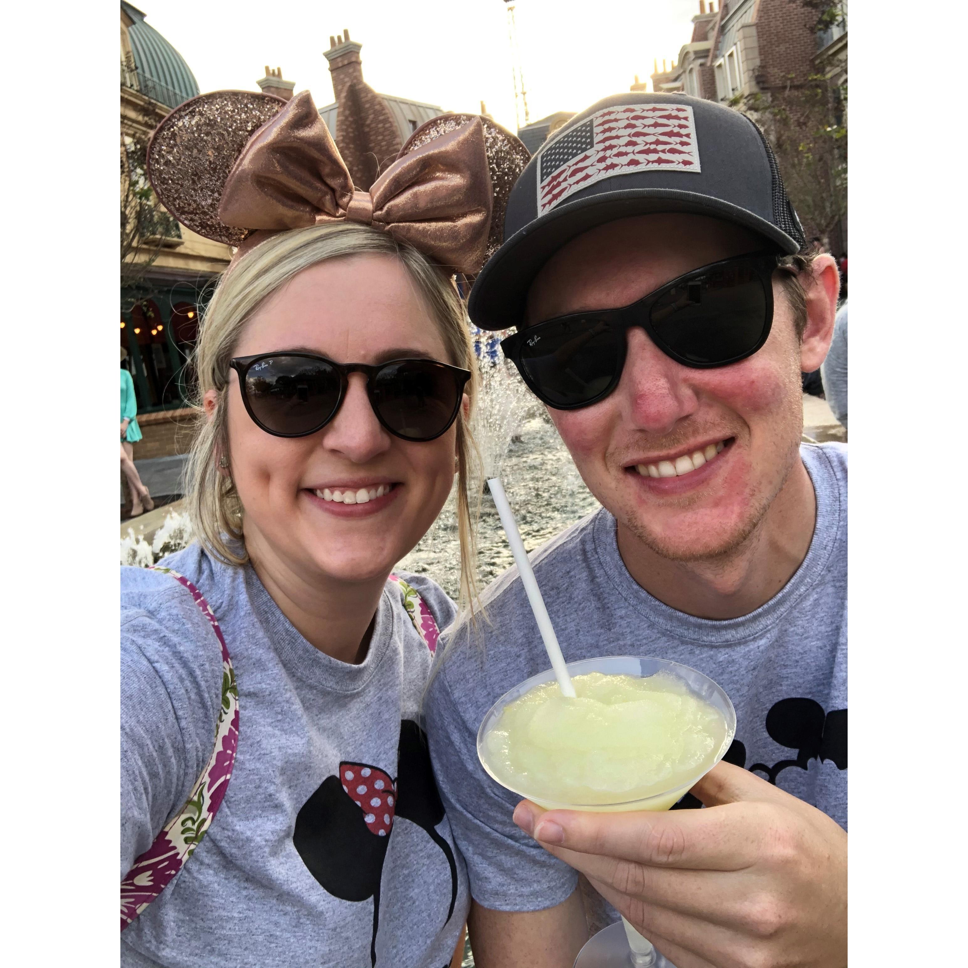 Our first of many, many disney vacations