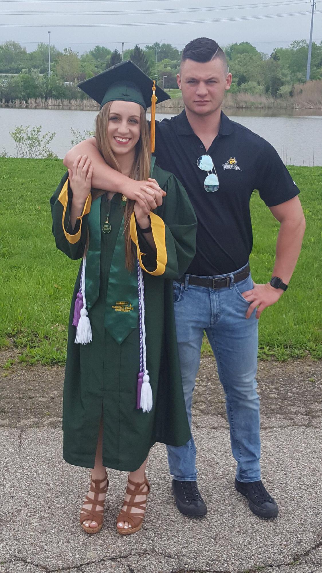 Kasey's College Graduation from Wright State University.