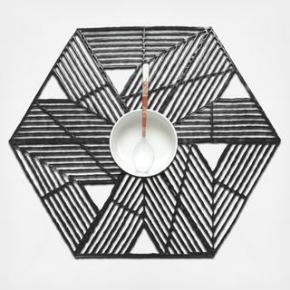 Pinwheel Geometric Placemat, Set of 4