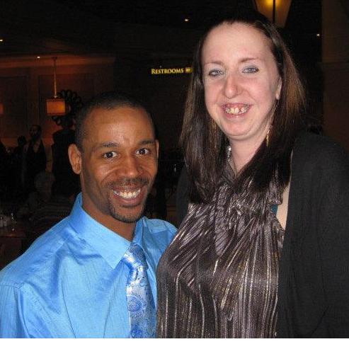 Vegas at Kimberly's wedding.
