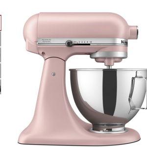 Deluxe 4.5 Quart Tilt-Head Stand Mixer Matte Dried Rose KSM97DR | KitchenAid