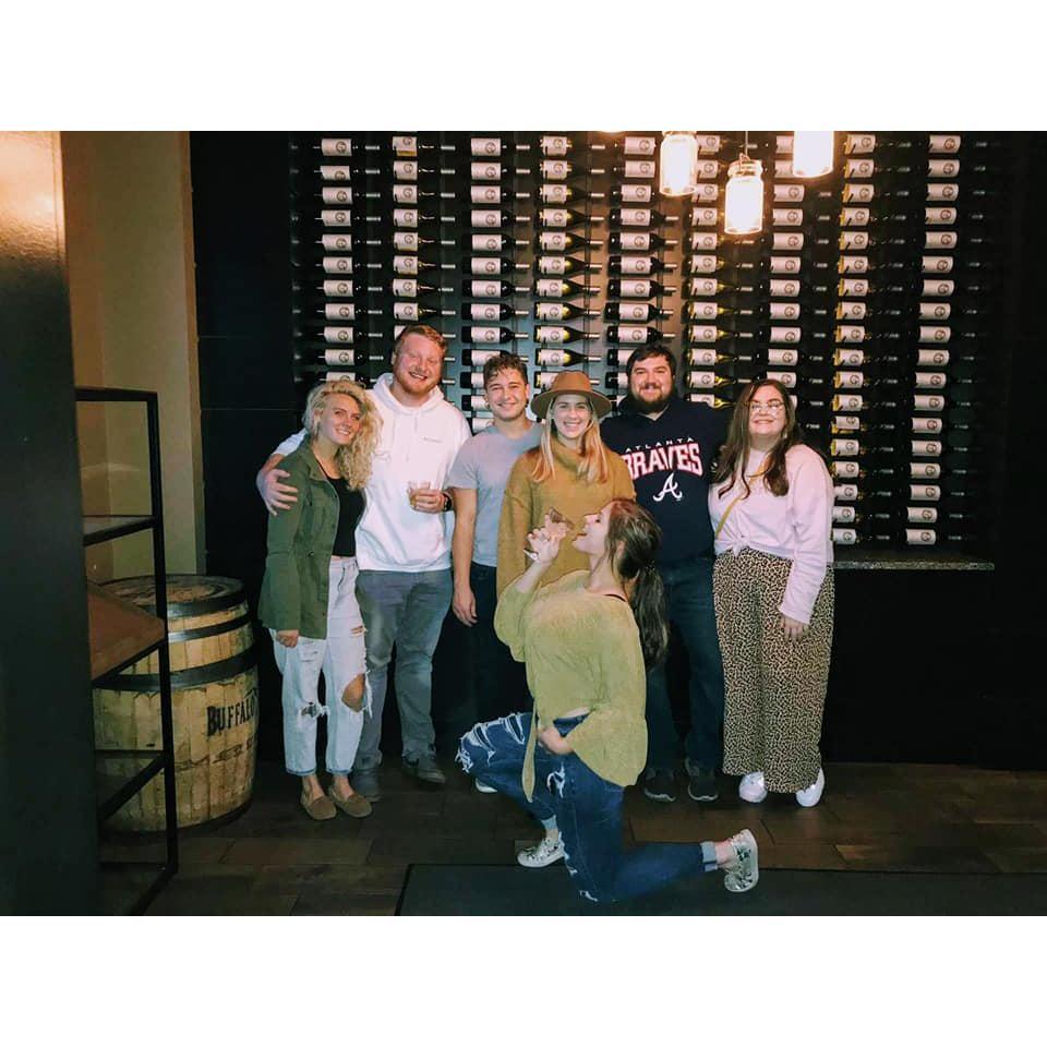 Dinner with our friends