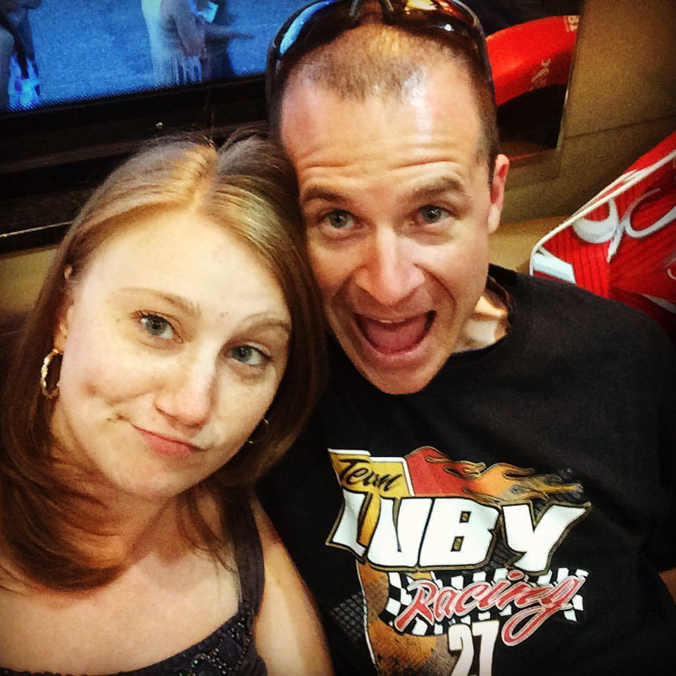 Just chilling on a Tyler Farr tour bus with Danielle's cousin Mark (June 2016) the first time Brian met anyone in Danielle's family. Clearly, it went well, as Mark will be officiating their wedding!