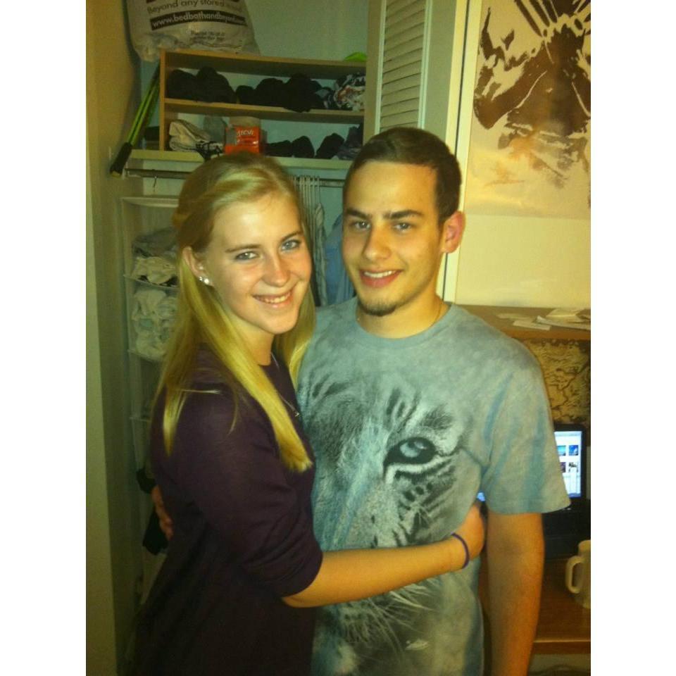 Sarah's sophomore/Brian's junior year of college