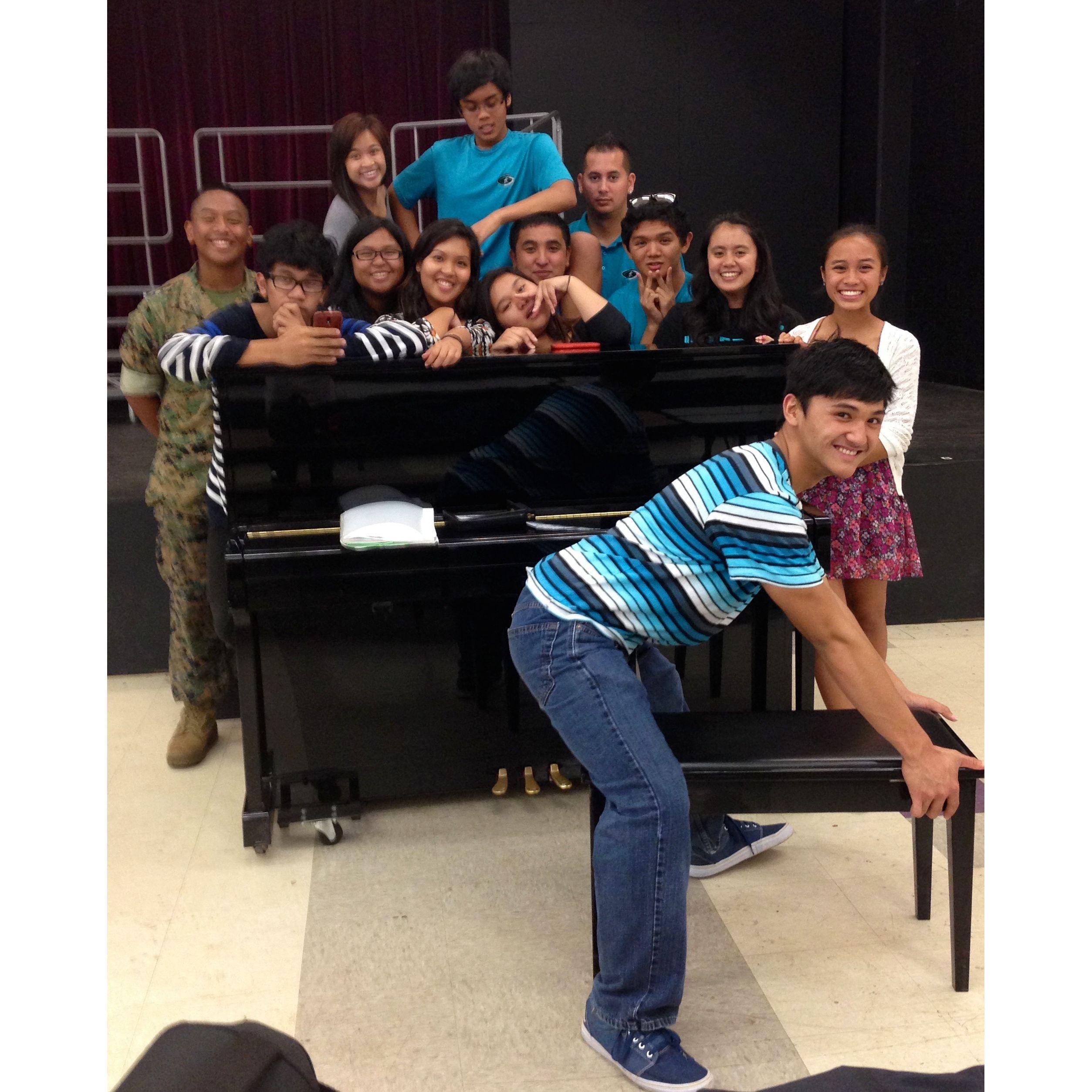 High School 2013: Christian and Sabrina in Chamber Choir