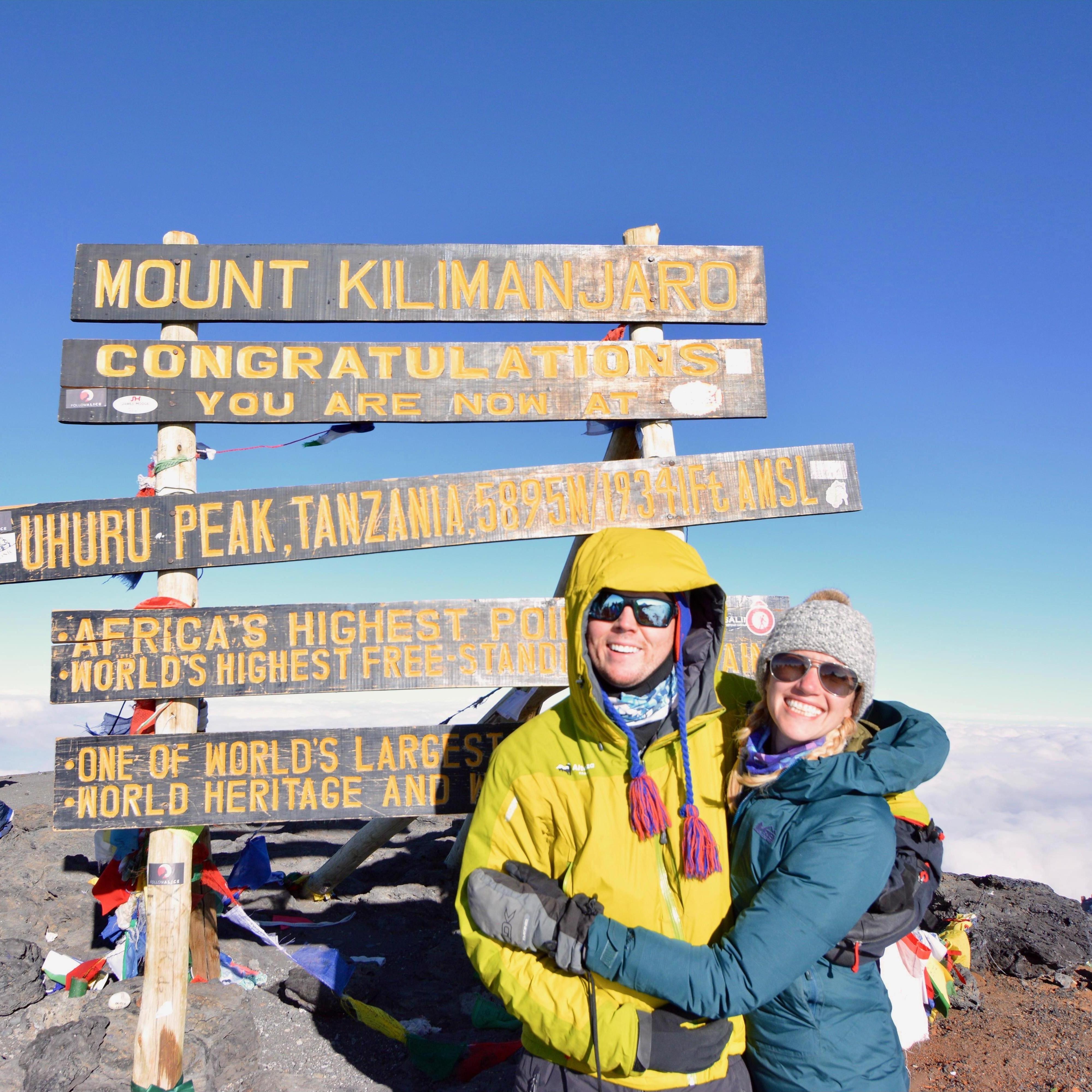 Summit of Mt. Kilimanjaro 2018