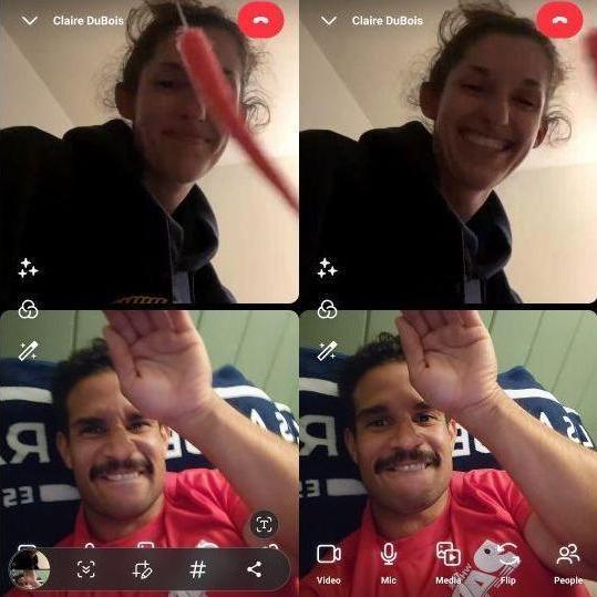 Silly FaceTime moments