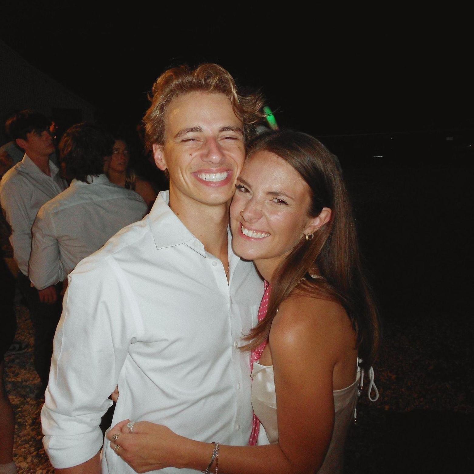 After a full summer together, Jackson asked Kiely to make it official at the start of Senior year!