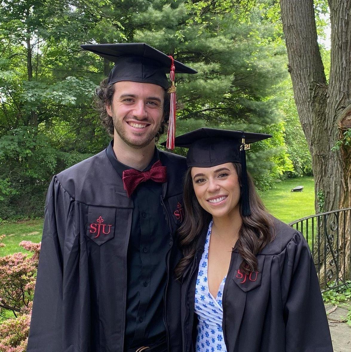We graduated from grad school in June of 2021 and quickly realized that we still wanted to spend every day together!