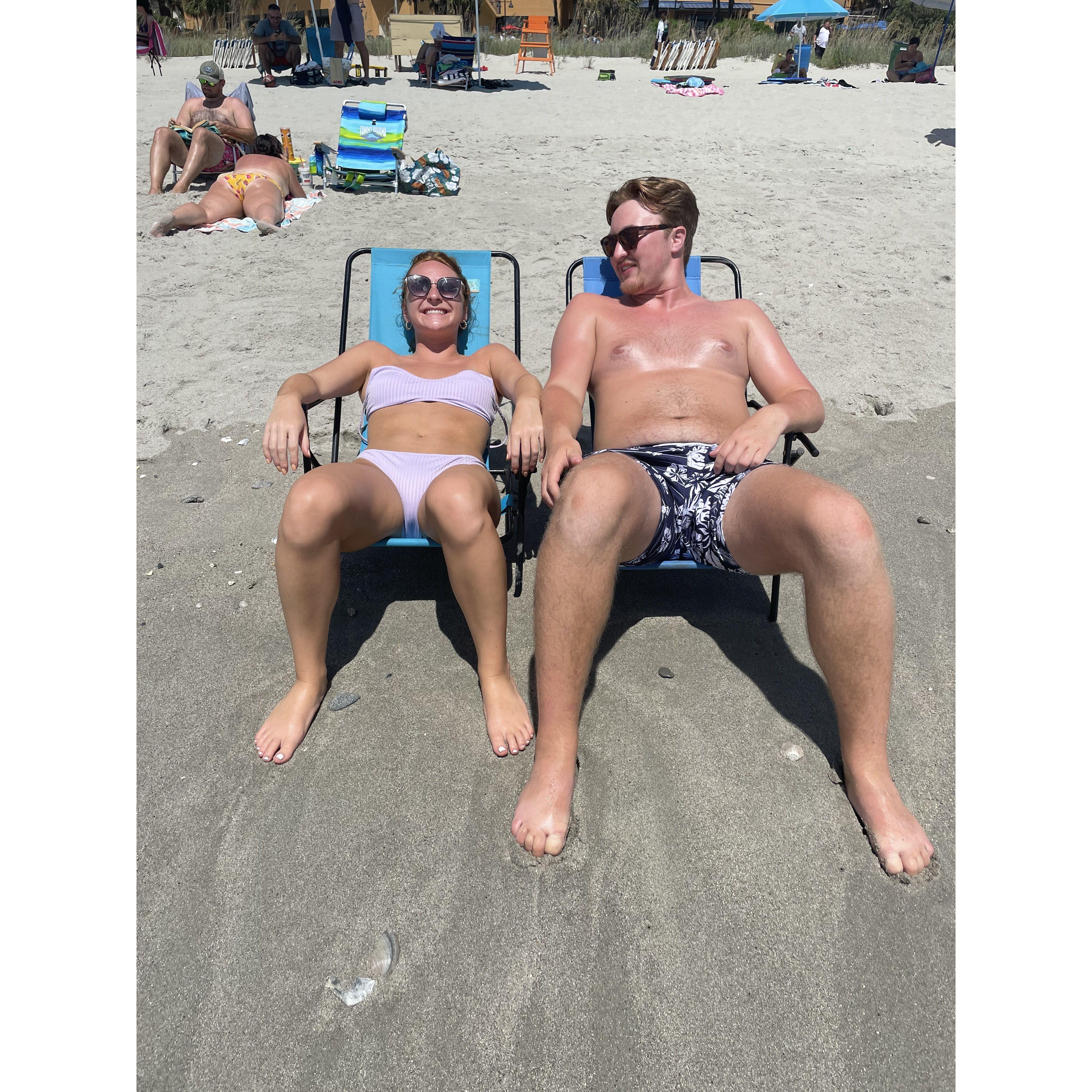 This was Myrtle Beach 8/6/23... also foreshadows to 6/9/24 when we will be in St. Lucia :)