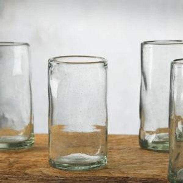Organic Highball Glasses (Set of 4)