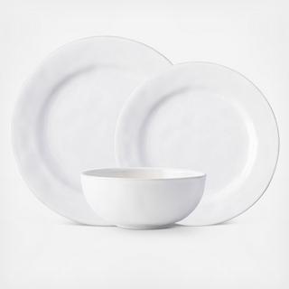 Puro 3-Piece Place Setting with Cereal Bowl, Service for 1