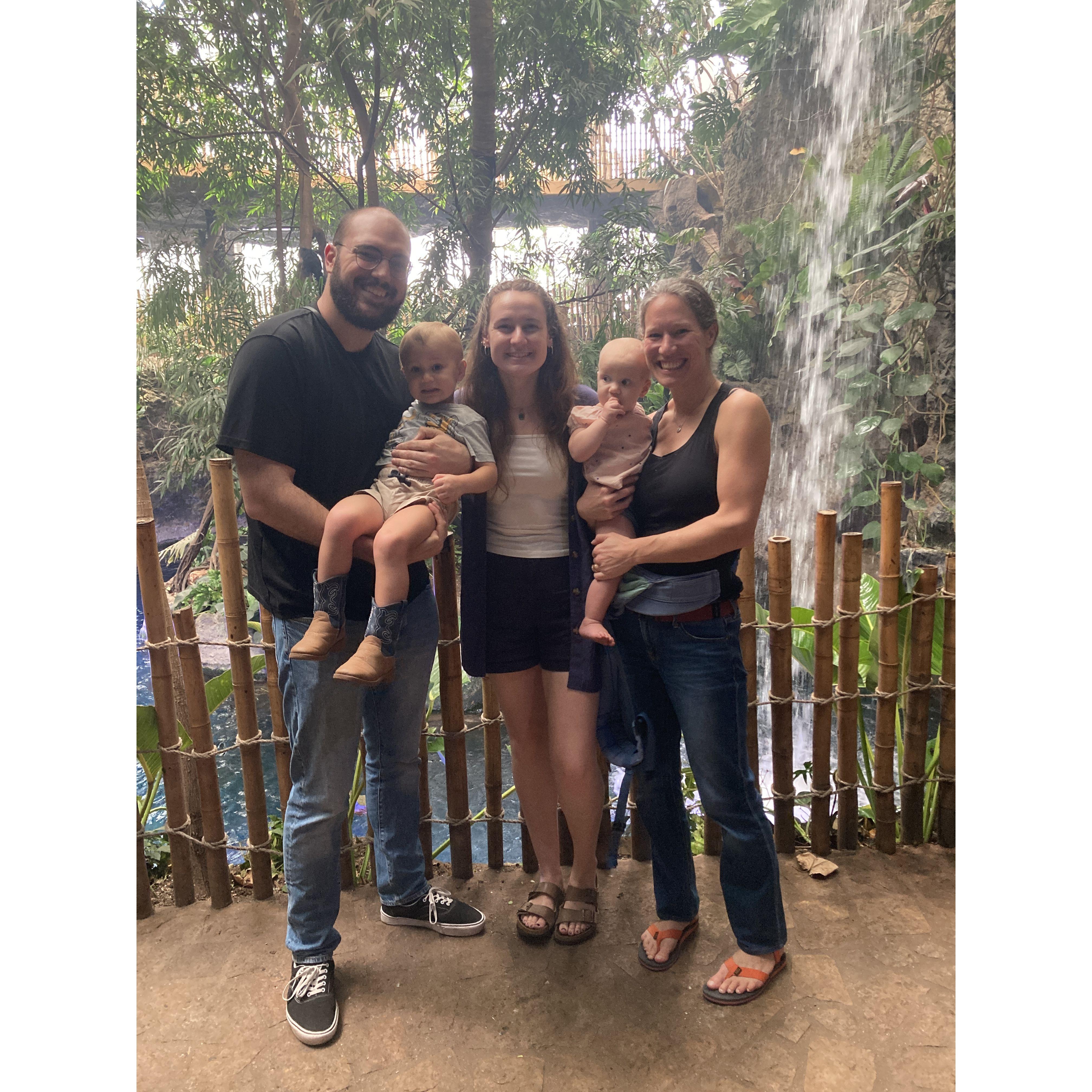 Habib came to the States and got to meet my family!