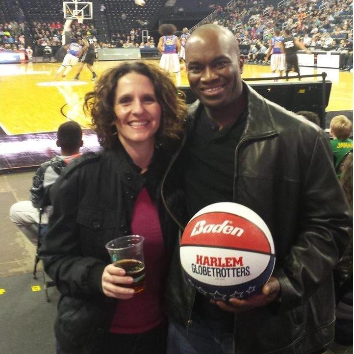 March 2016 Harlem Globetrotters game