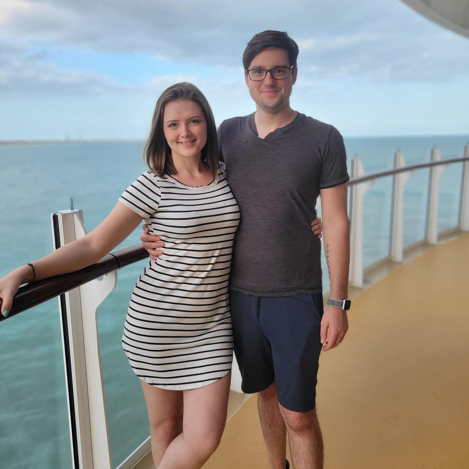 Her first cruise, their first together - 2023