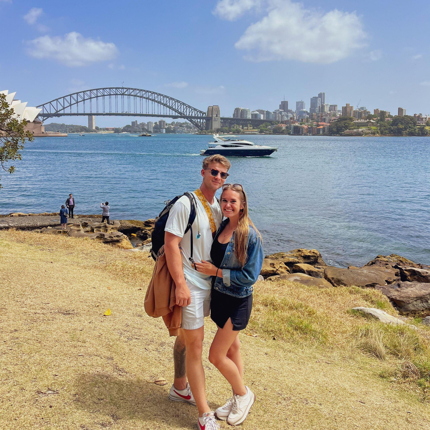Our first big trip together!!! We booked these tickets when we'd only been dating for 2 months!