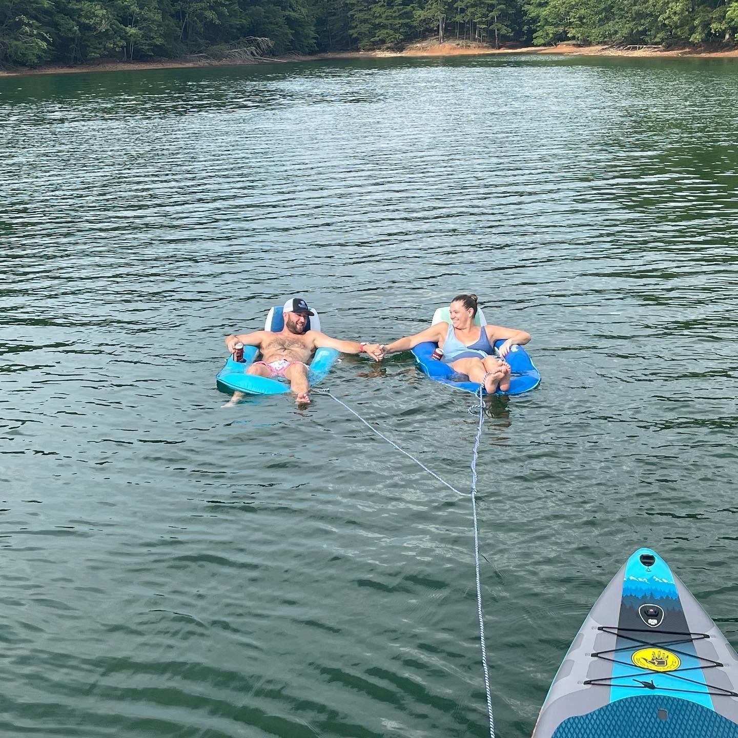 We love days on the lake