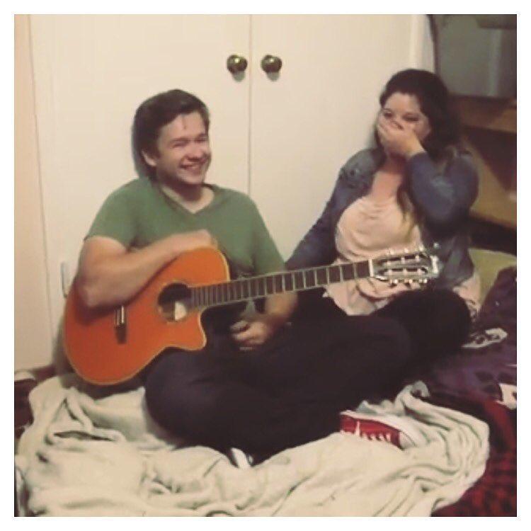Right after Ryan proposed. He was pretty pleased with himself and Gina was pretty surprised. Thanks Chloe for getting the video and pics!
