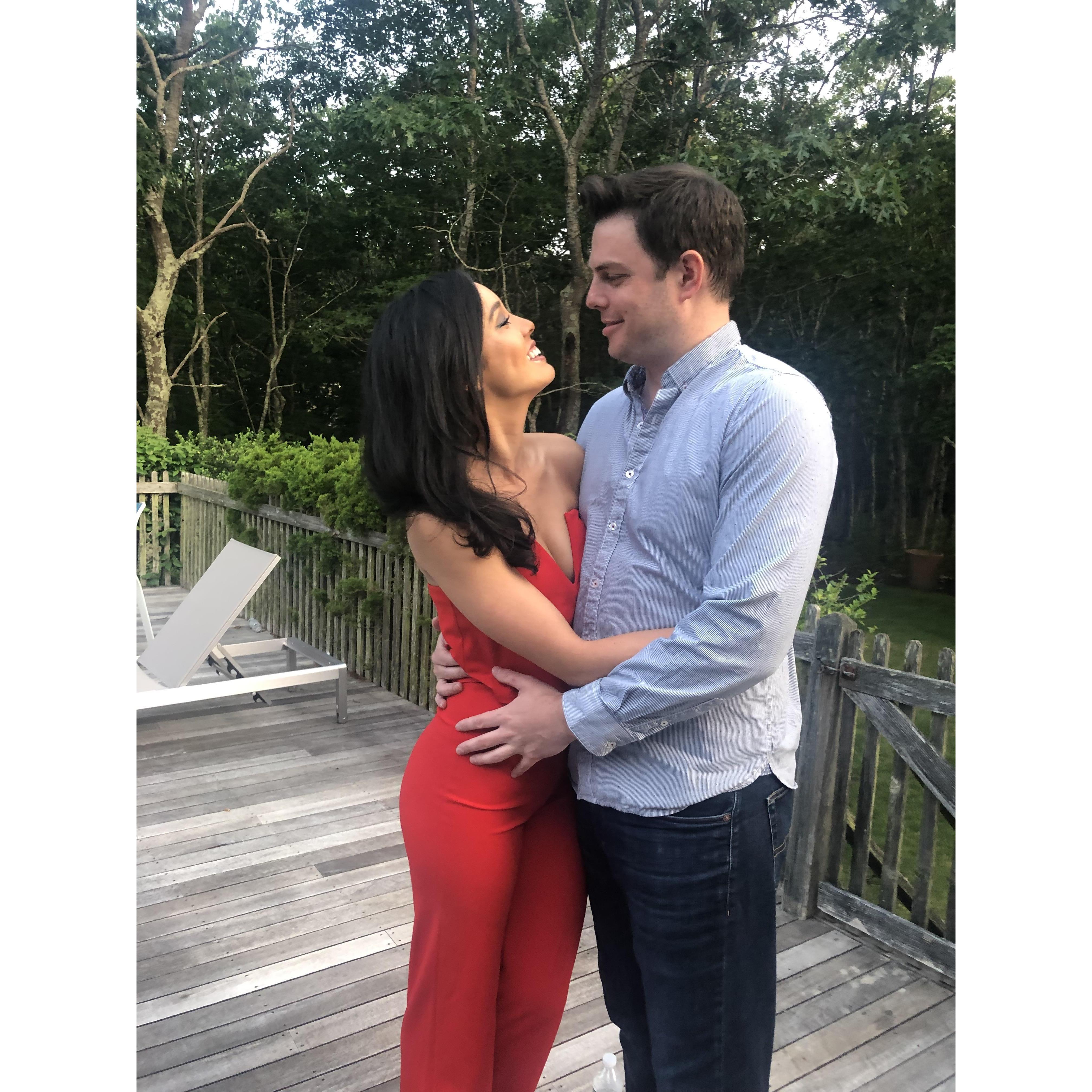 In the Hamptons together