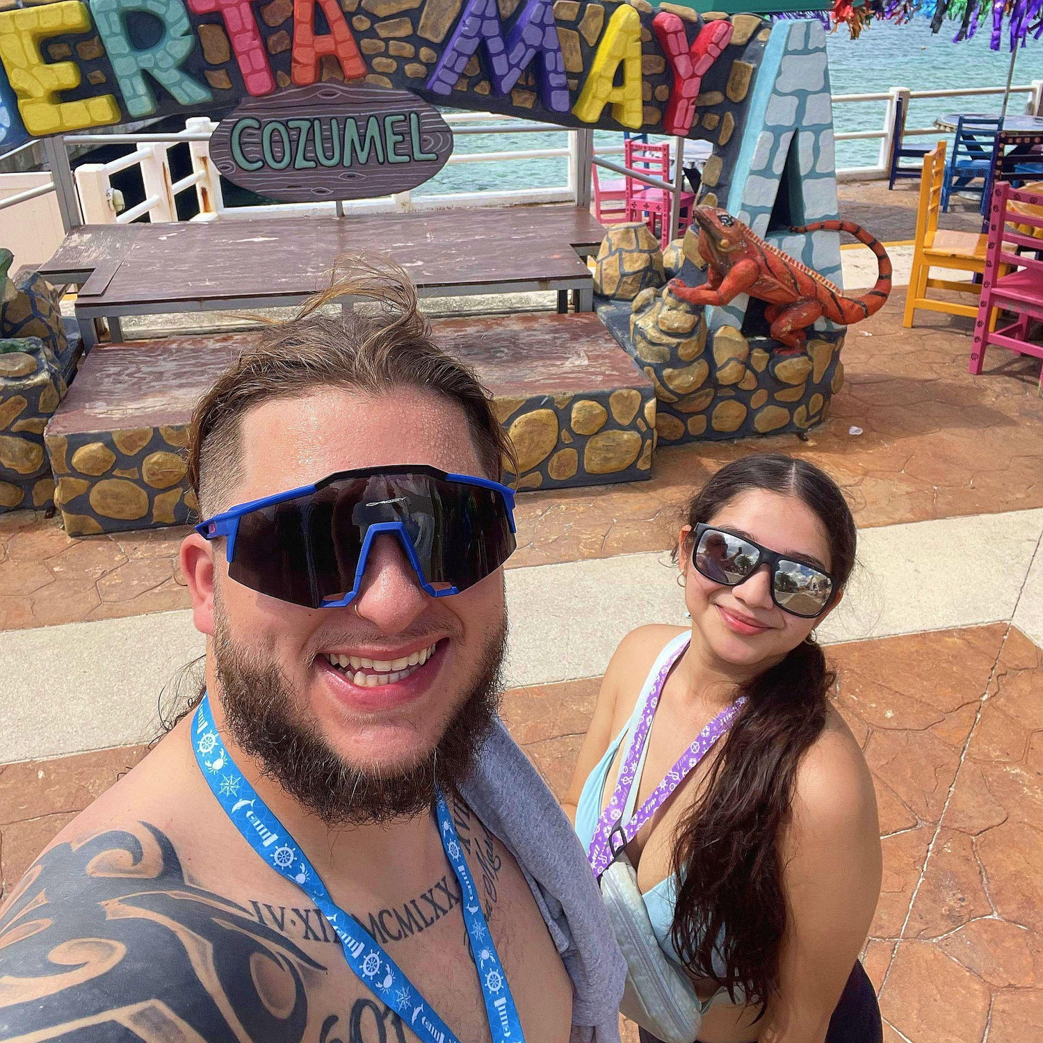 Leaving Cozumel, ENGAGED!