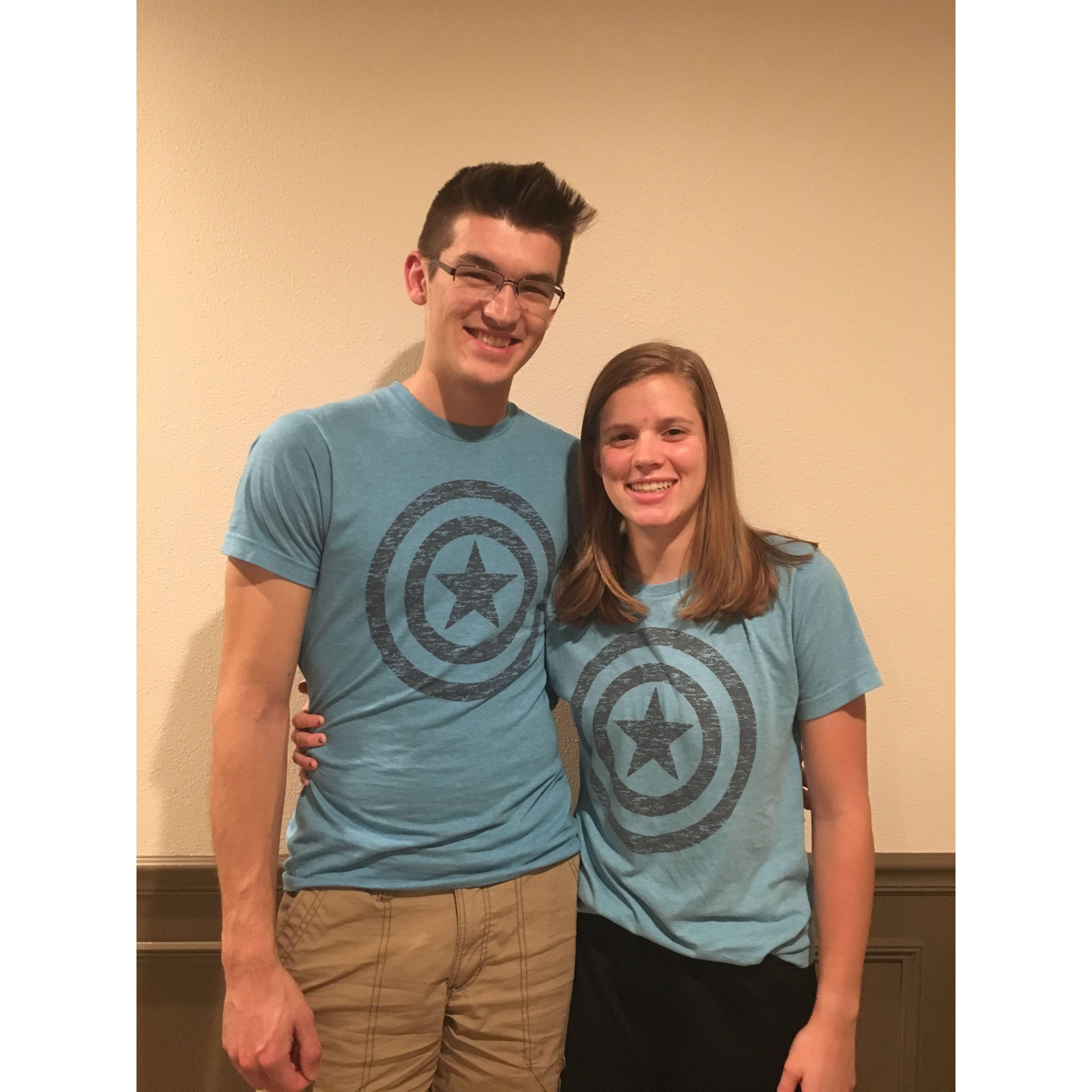 Our very first picture together