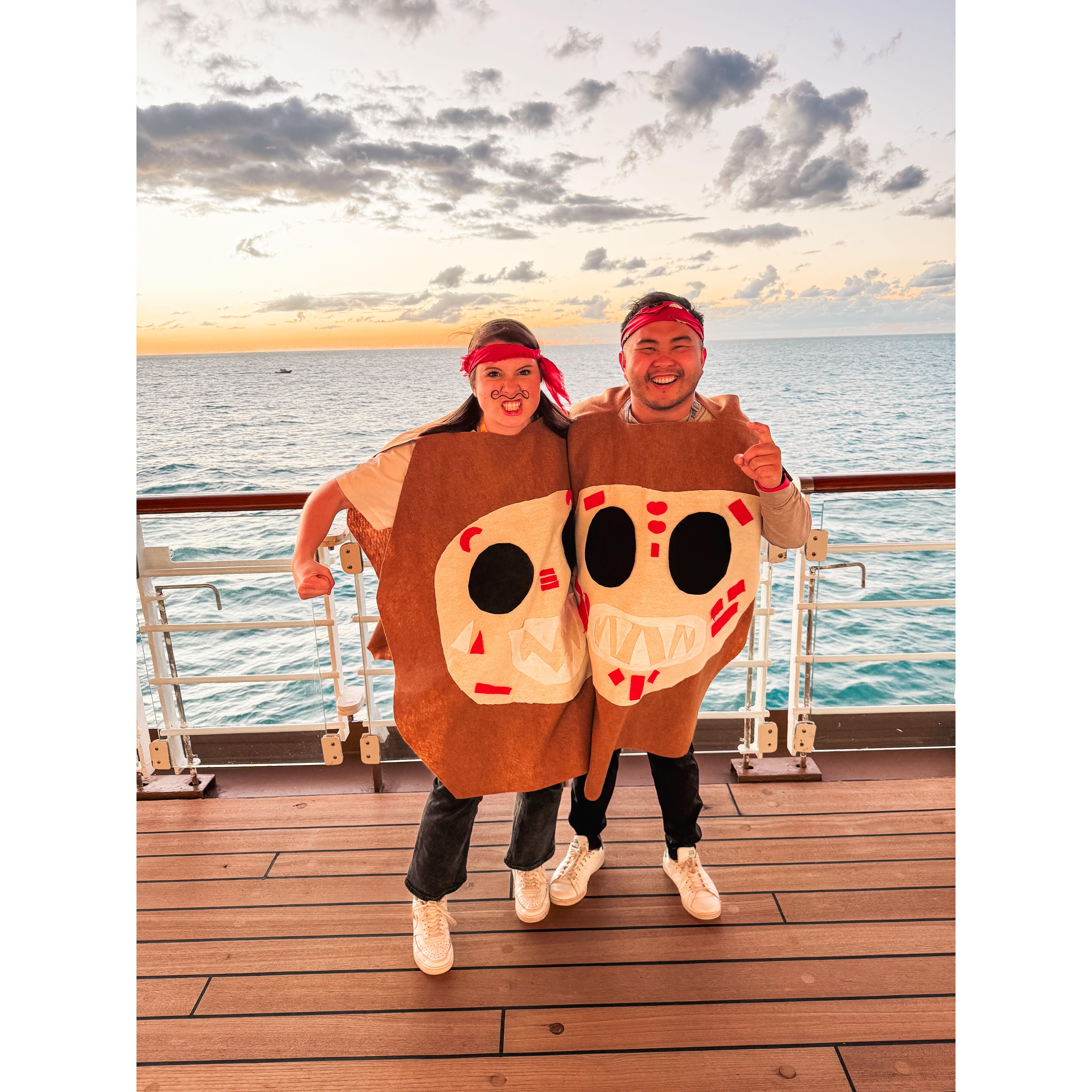 Pirate night on a Disney cruise!