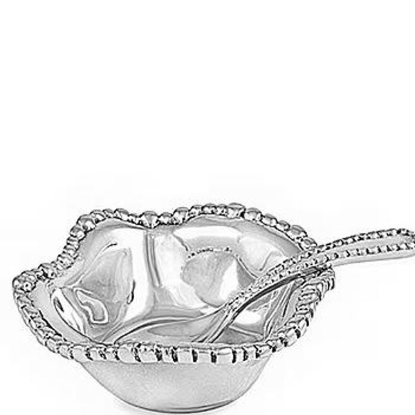 Beatriz Ball GIFTABLES Organic Pearl Petit Bowl with Spoon | Dillard's