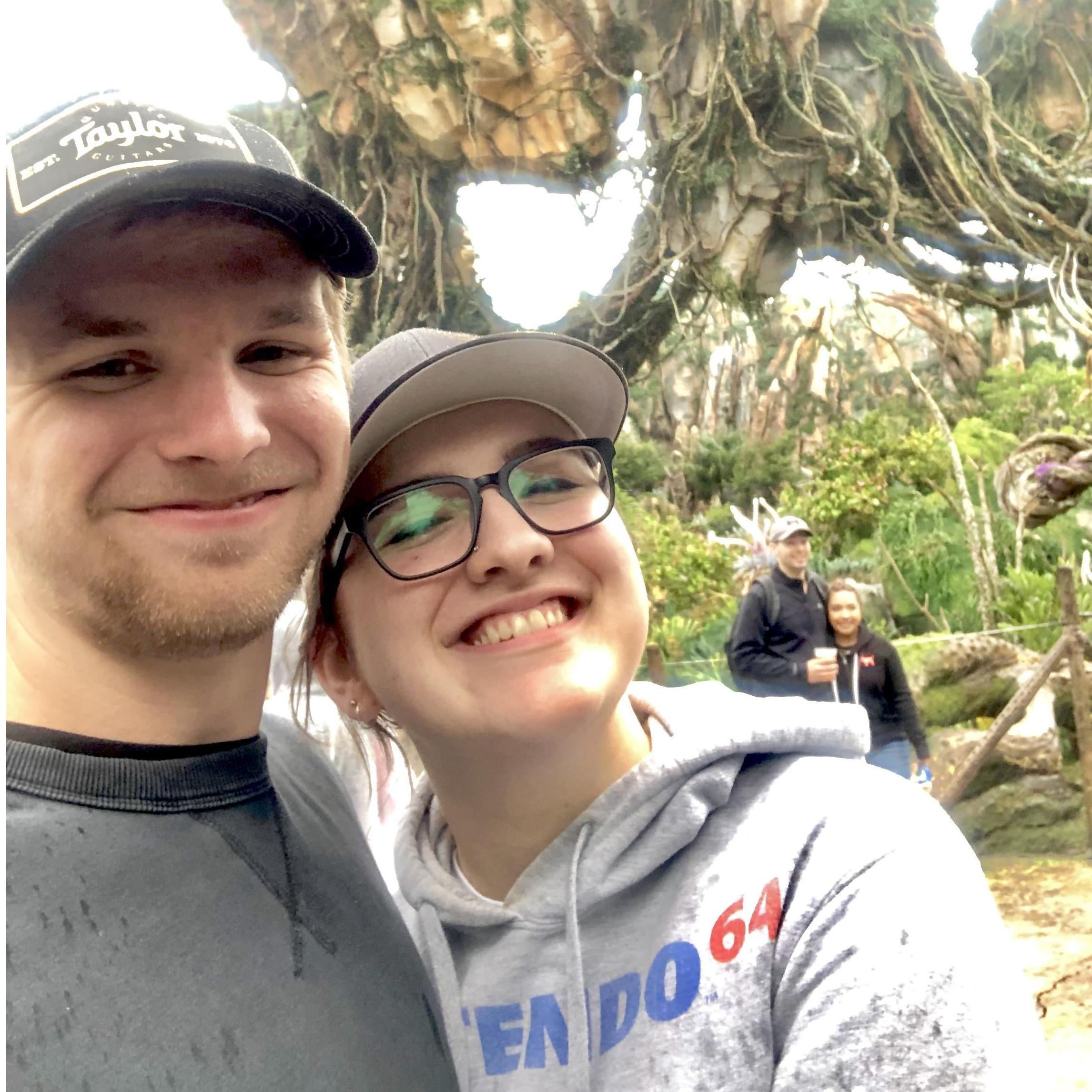 Second anniversary trip to Disney World...