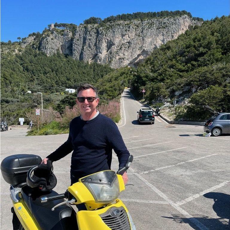 Scooter ride in Capri