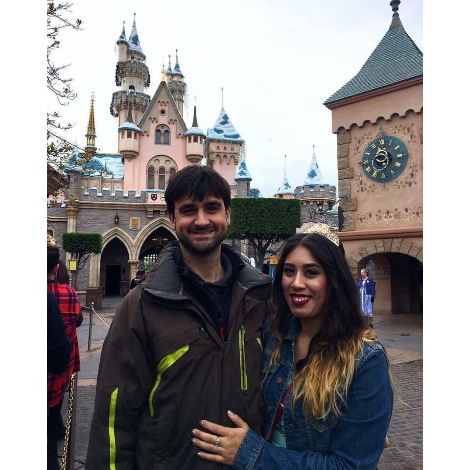 our 1st trip to Disneyland together