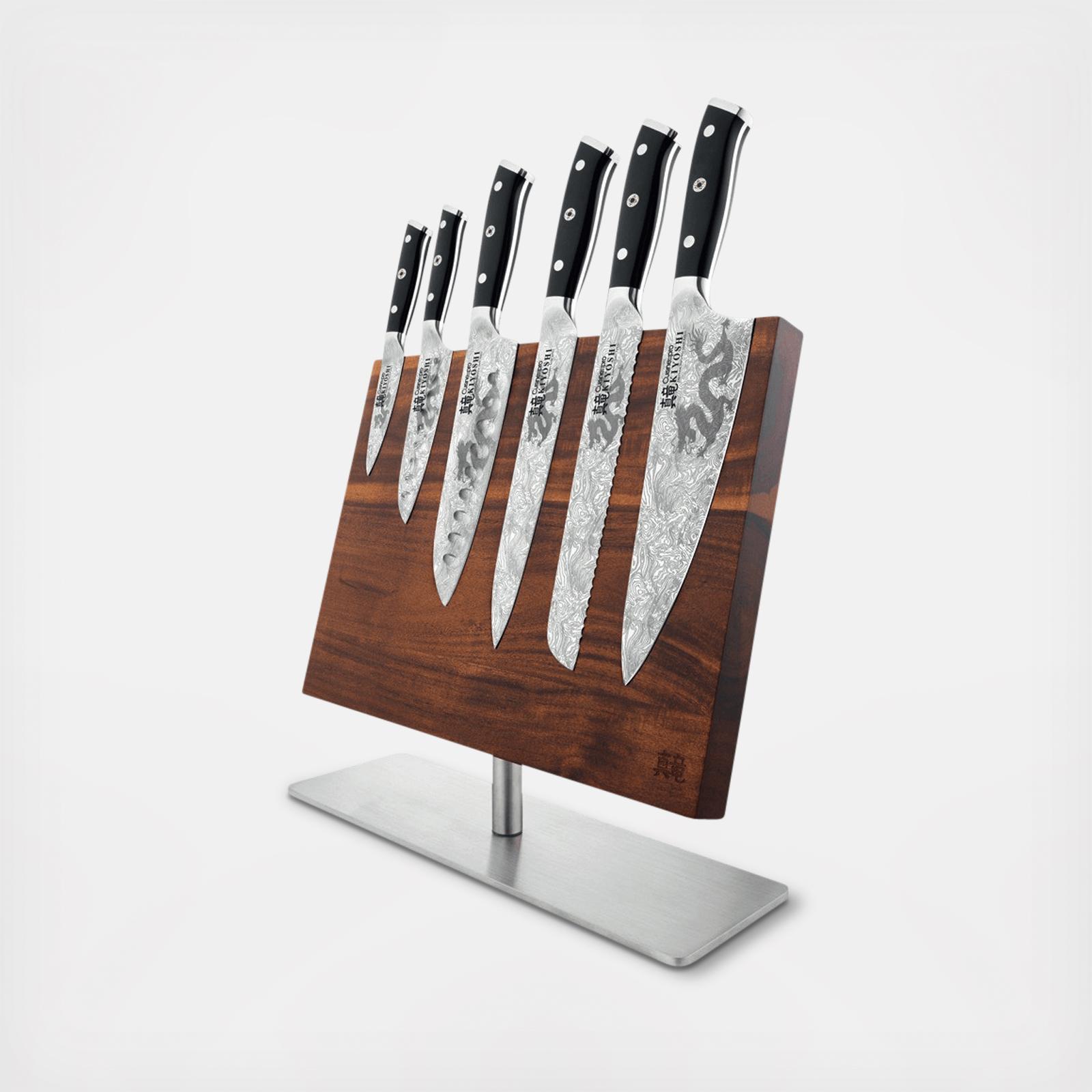 Cuisine::pro Damashiro 7-Piece Kin Knife Block Set