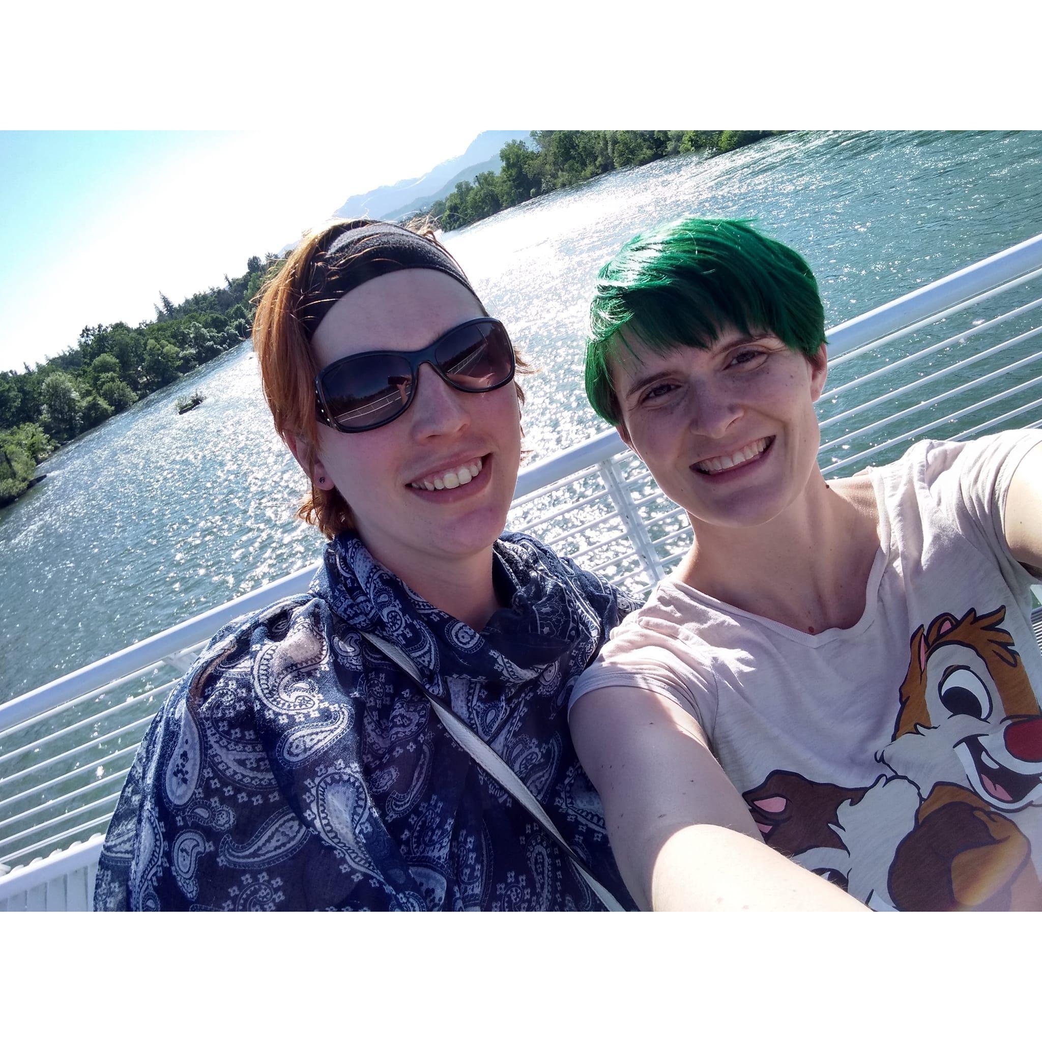 In Redding, California. We saw a lot of birds that day, so it was a good one.