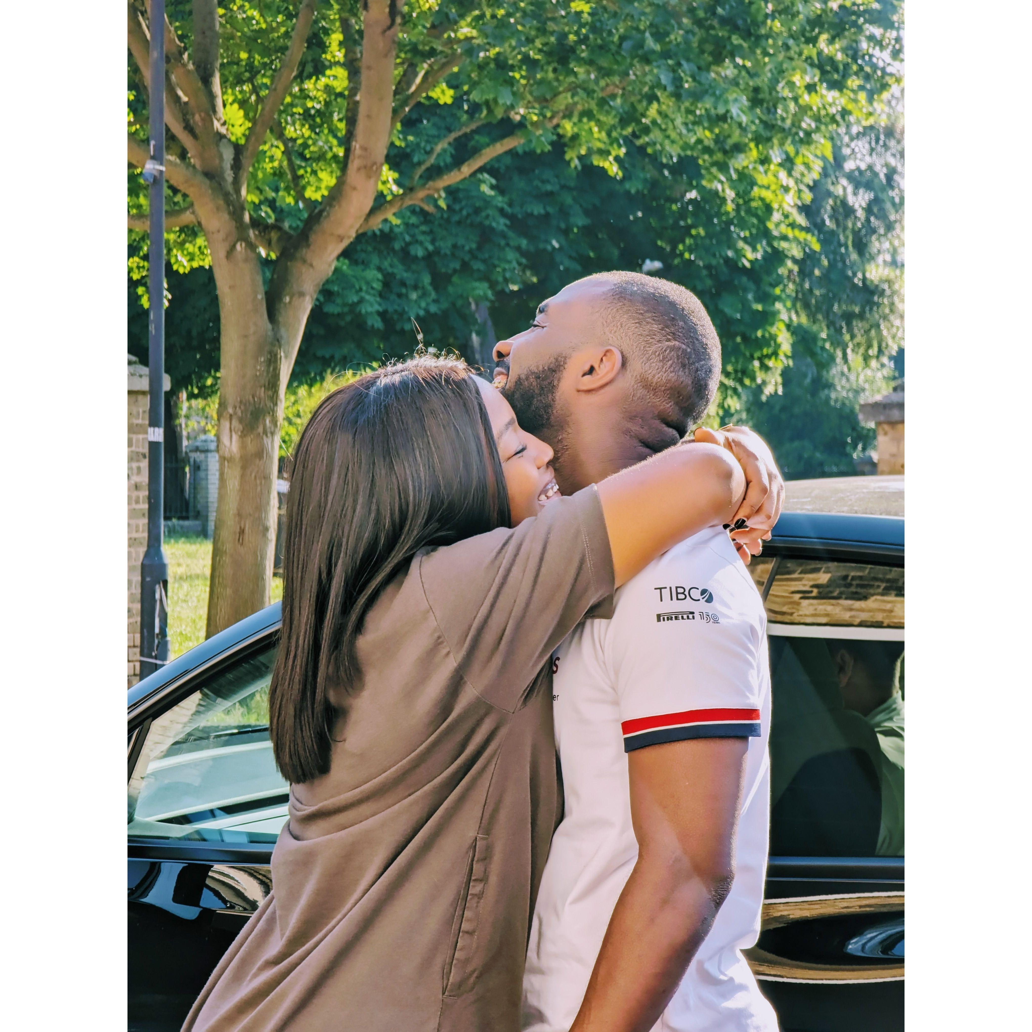 From Lagos to London, a short goodbye