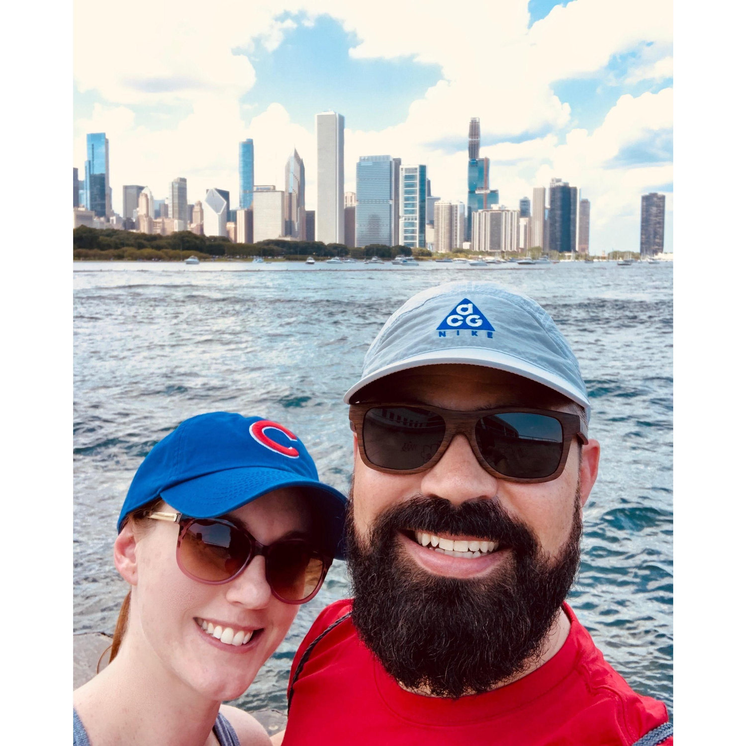 Our runs on the lake. We love our city!