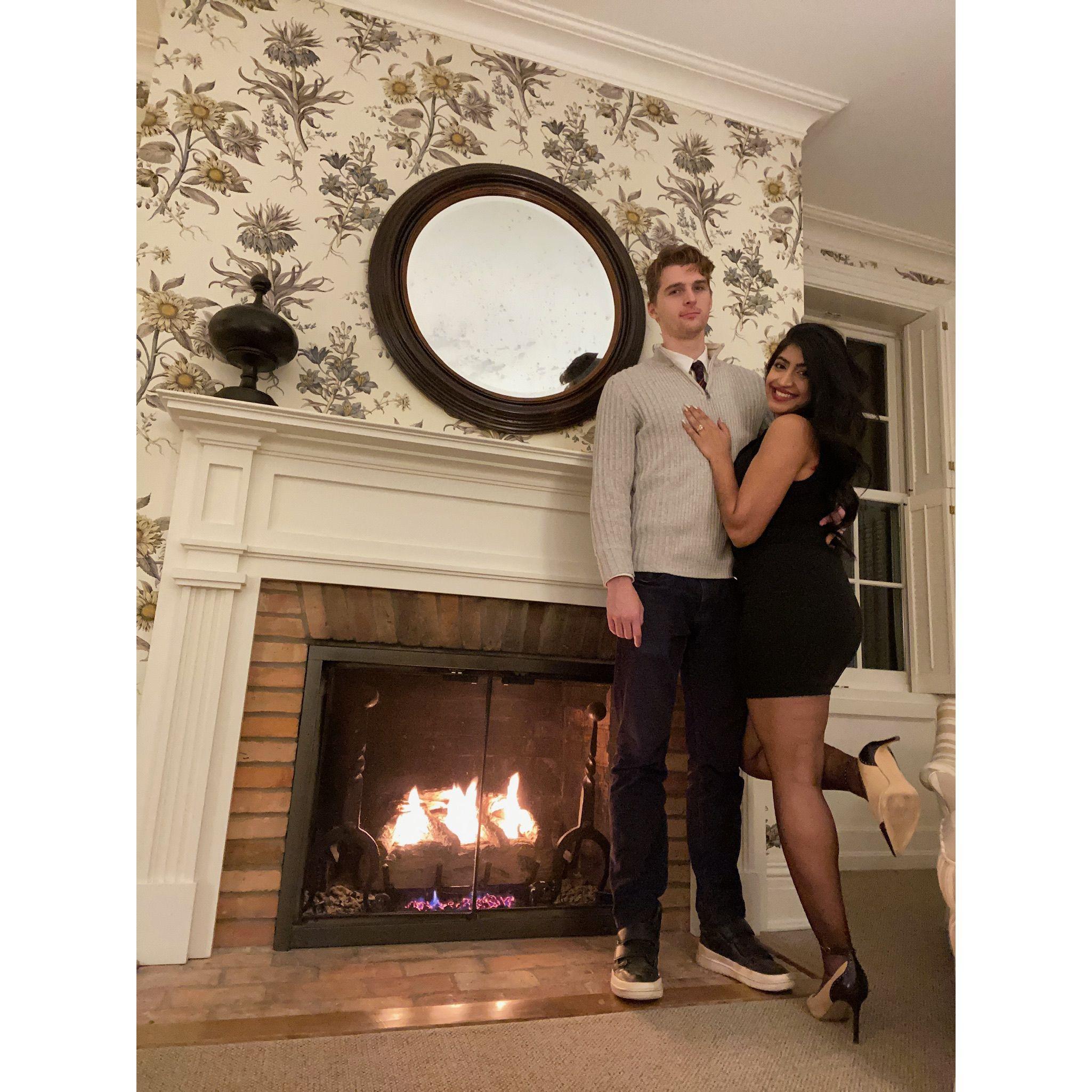 After Alex's 1st surprise proposal December 2020
