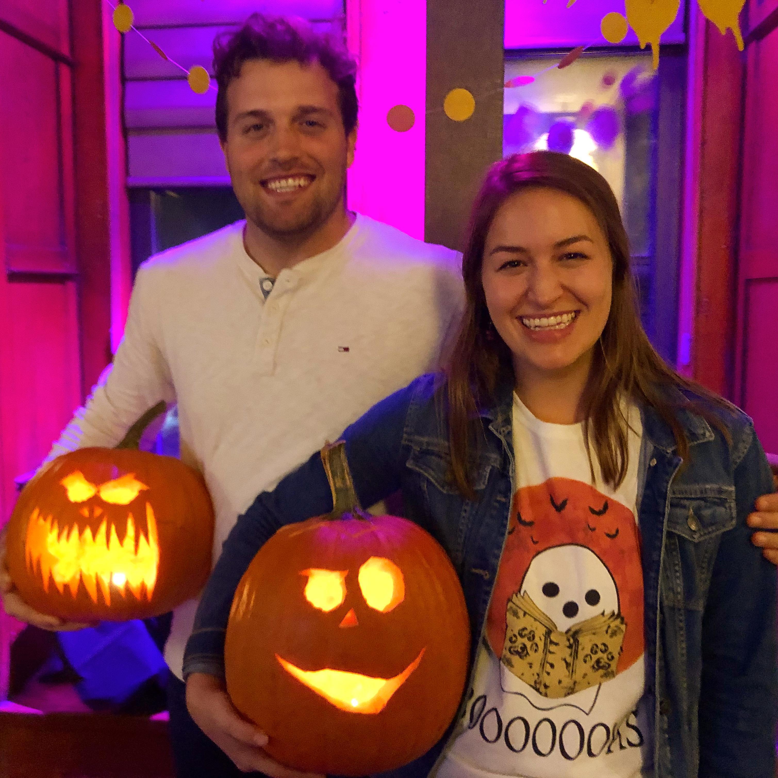 Pumpkin carving party!