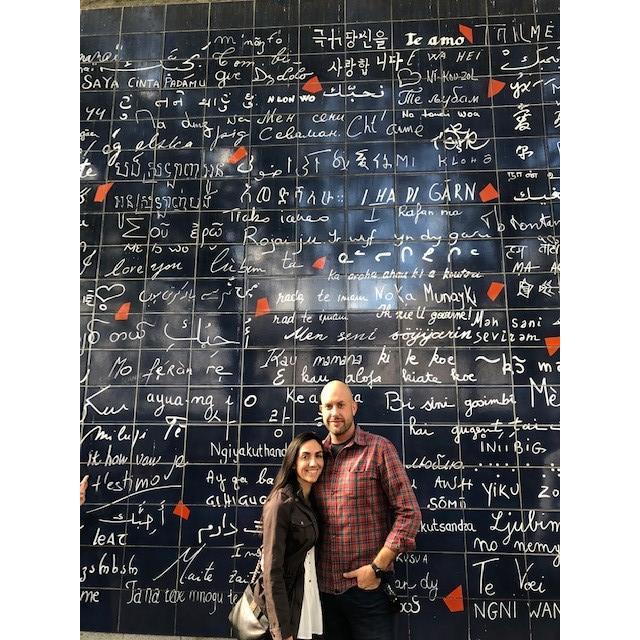The Wall of LOVE in Paris